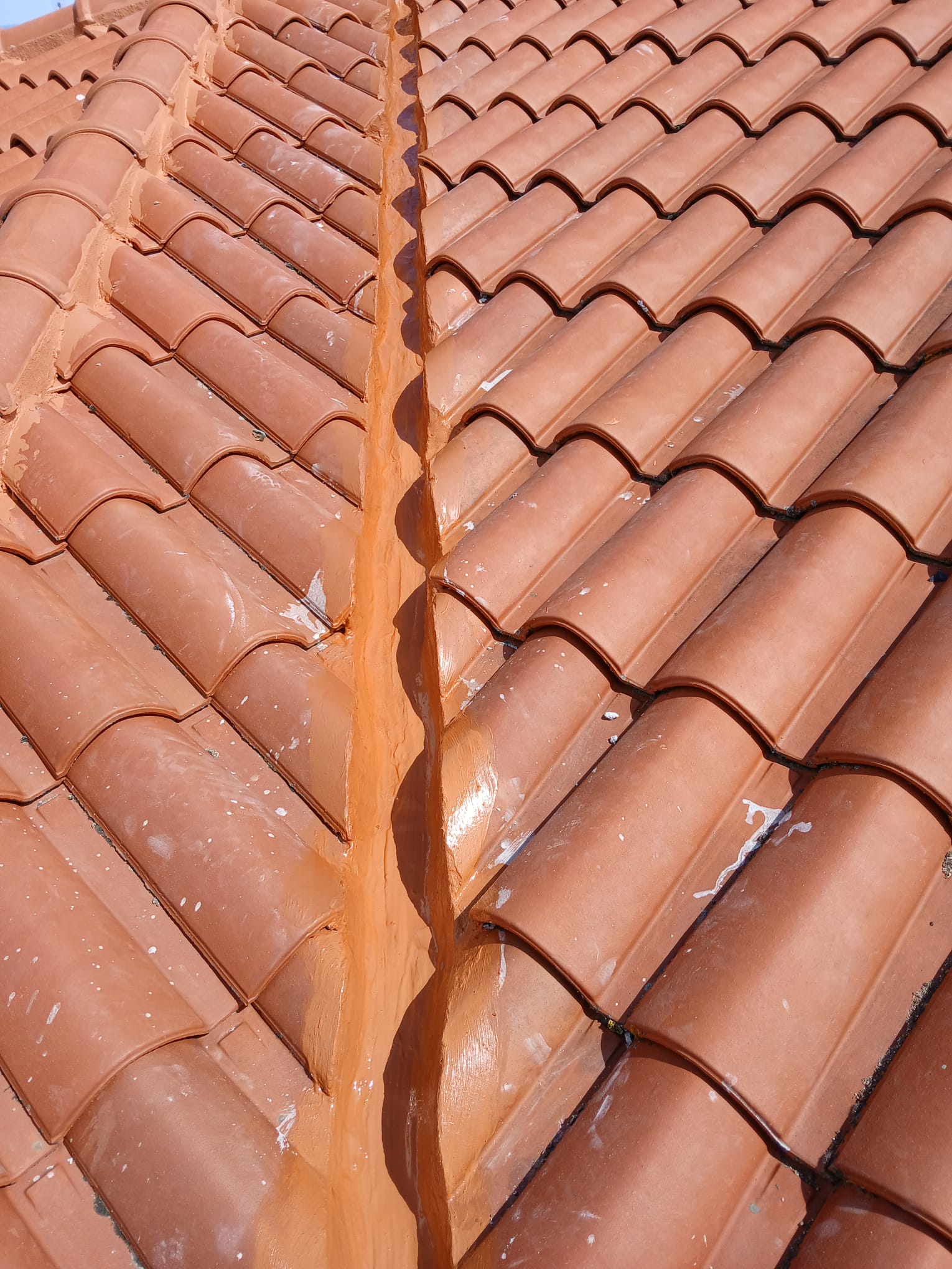 Impermeabilización de cumbrera